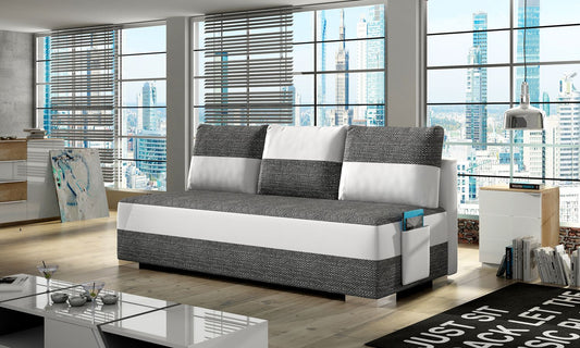 Sleeper Sofa Atila 5 | size: Width: 50cm, Height: 83cm, Depth: 200cm | color: Berlin/Soft | image: 1 | variant: 1017179