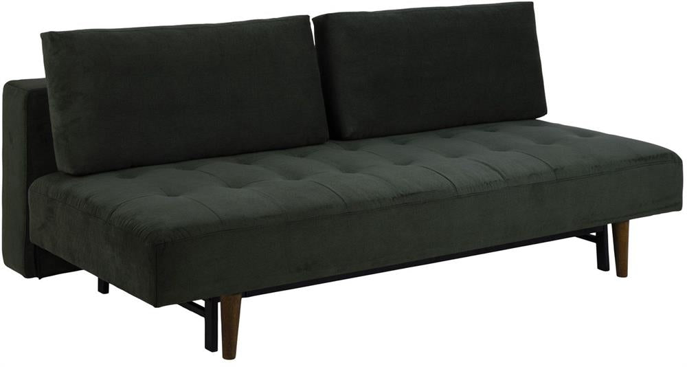 Sleeper Sofa Blain 1 | size: Width: 200cm, Height: 83cm, Depth: 105cm | color: Green | image: 1 | variant: 1016860