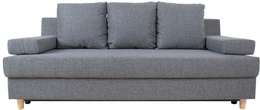 Sleeper Sofa Boston | size: Width: 195cm, Height: 76cm, Depth: 92cm | color: Gray | image: 2 | variant: 1000289