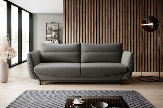 Sleeper Sofa Charlotte | size: Width: 236cm, Height: 90cm, Depth: 90cm | color: Gray | image: 0 | variant: 1013951