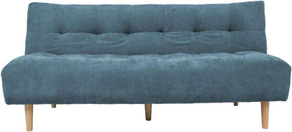 Sleeper Sofa East Burgos | size: Width: 186cm, Height: 87cm, Depth: 101cm | color: Blue | image: 3 | variant: 1006271