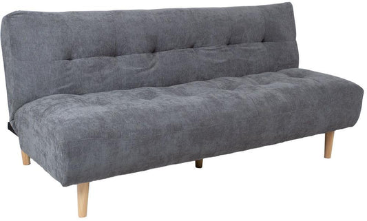 Sleeper Sofa East Burgos | size: Width: 186cm, Height: 87cm, Depth: 101cm | color: Gray | image: 1 | variant: 1006272