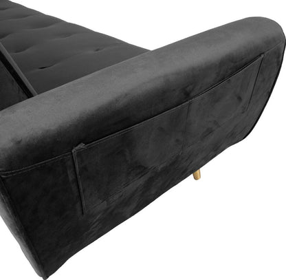 Sleeper Sofa East Espoo | size: Width: 83cm, Height: 82cm, Depth: 214cm | color: Gray | image: 4 | variant: 1005852