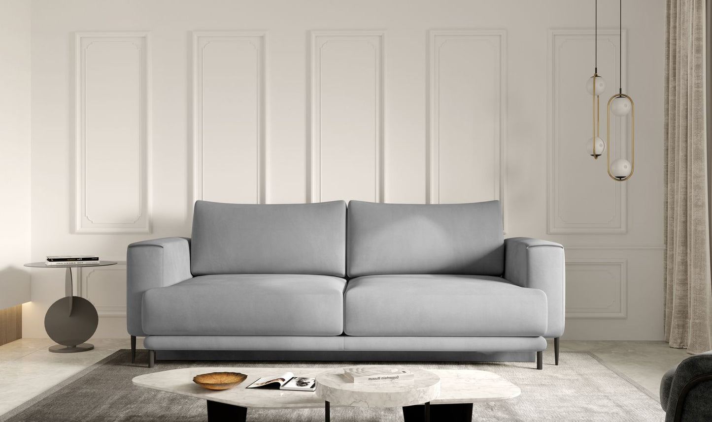 Sleeper Sofa East Grantham 10 | size: Width: 90cm, Height: 90cm, Depth: 260cm | color: Nube | image: 1 | variant: 1017827