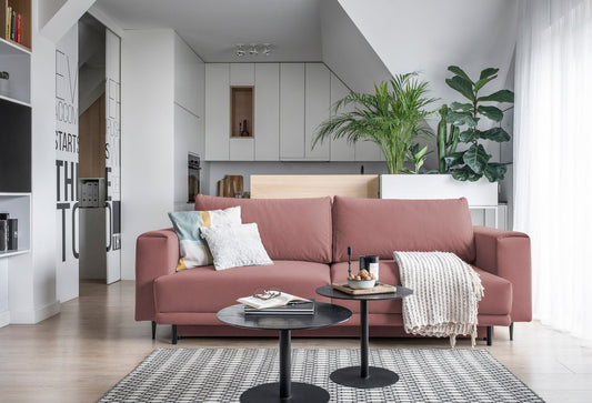 Sleeper Sofa East Grantham 17 | size: Width: 90cm, Height: 90cm, Depth: 260cm | color: Velvetmat | image: 1 | variant: 1017834