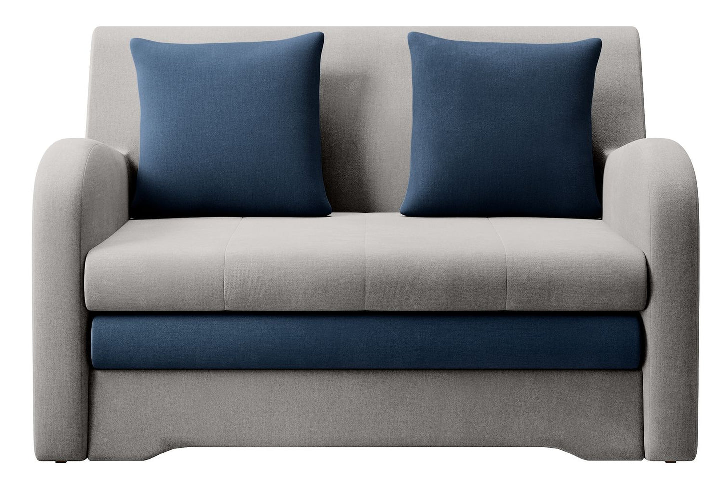 Sleeper Sofa East Louth 3 | size: Width: 130cm, Height: 85cm, Depth: 103cm | color: Nube | image: 0 | variant: 1017756