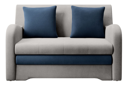 Sleeper Sofa East Louth 3 | size: Width: 130cm, Height: 85cm, Depth: 103cm | color: Nube | image: 0 | variant: 1017756