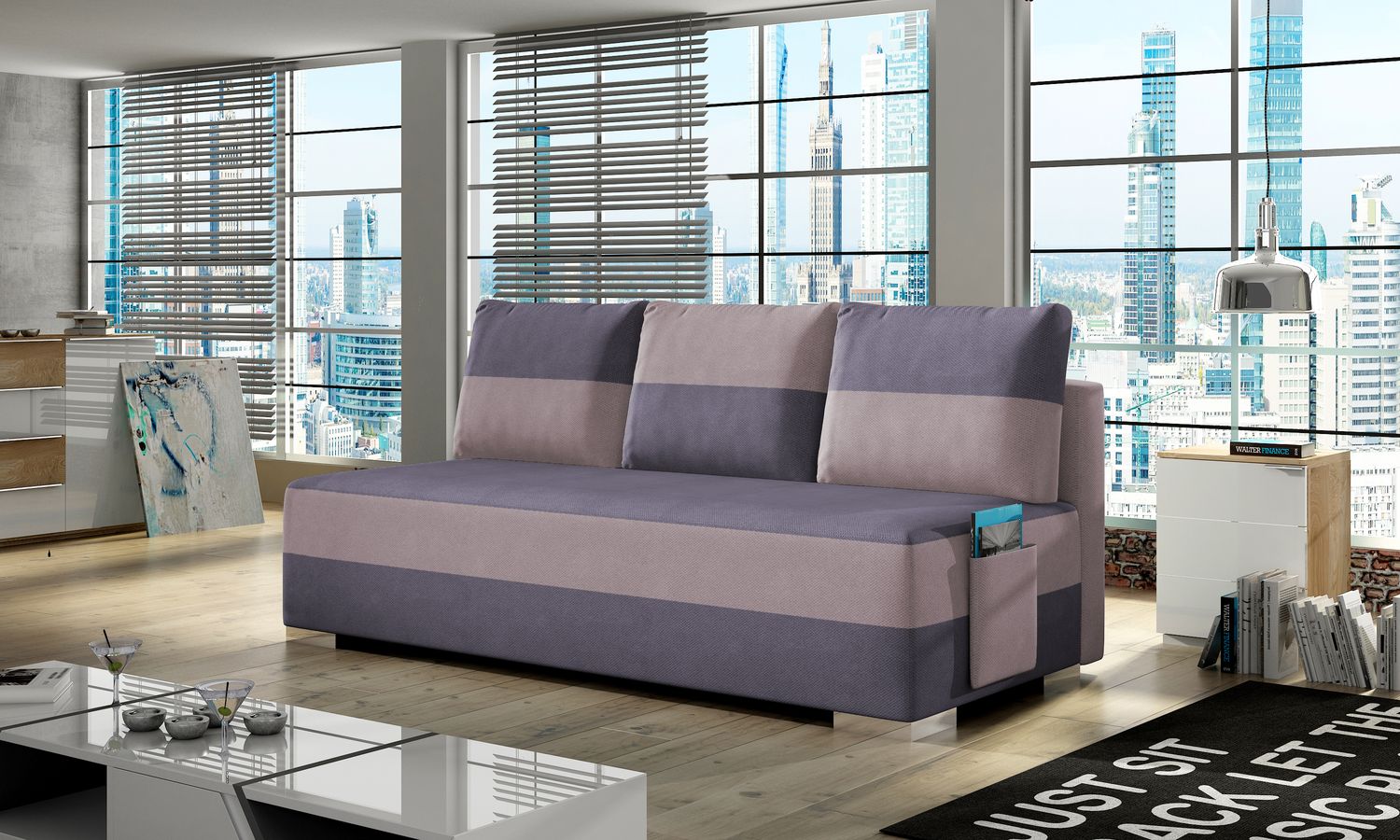 Sleeper Sofa East Xiamen 13 | size: Width: 50cm, Height: 83cm, Depth: 200cm | color: Soro | image: 1 | variant: 1017778