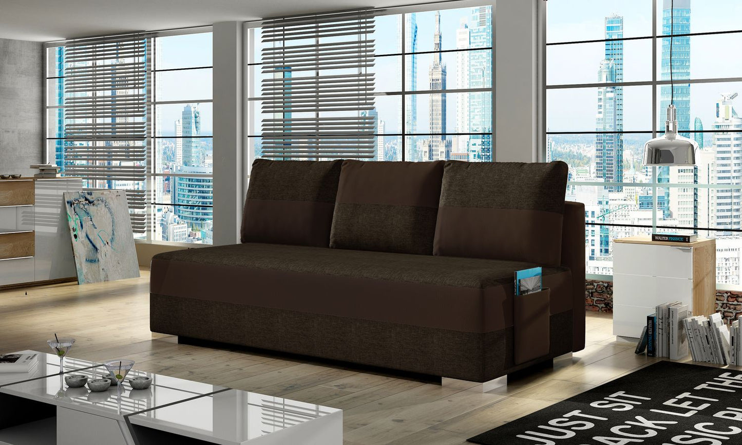 Sleeper Sofa East Xiamen 8 | size: Width: 50cm, Height: 83cm, Depth: 200cm | color: Sawana/Soft | image: 1 | variant: 1017773