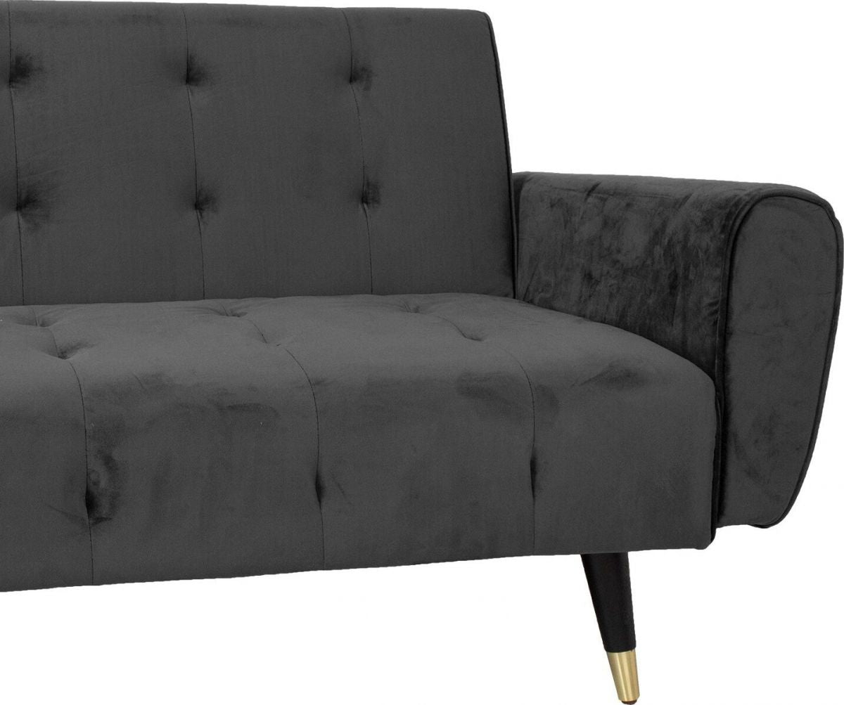 Sleeper Sofa Falun 1 | size: Width: 83cm, Height: 82cm, Depth: 214cm | color: Gray | image: 5 | variant: 1012843
