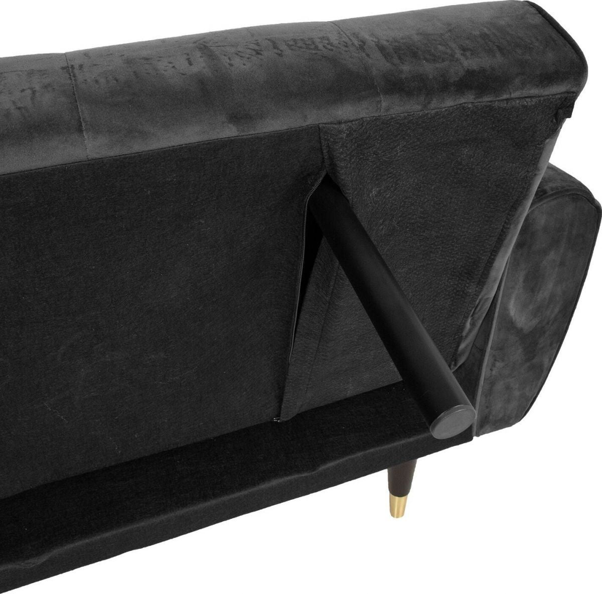 Sleeper Sofa Falun 1 | size: Width: 83cm, Height: 82cm, Depth: 214cm | color: Gray | image: 8 | variant: 1012843