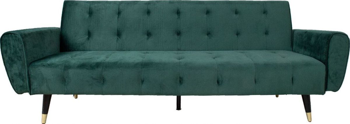 Sleeper Sofa Falun | size: Width: 83cm, Height: 82cm, Depth: 214cm | color: Green | image: 2 | variant: 1012842