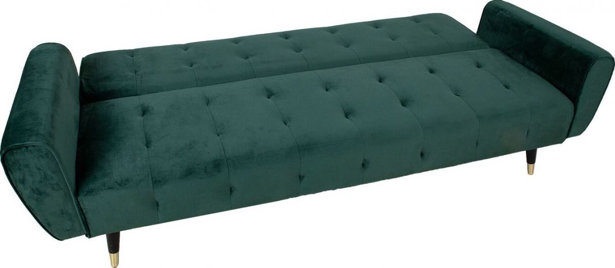 Sleeper Sofa Falun | size: Width: 83cm, Height: 82cm, Depth: 214cm | color: Green | image: 3 | variant: 1012842