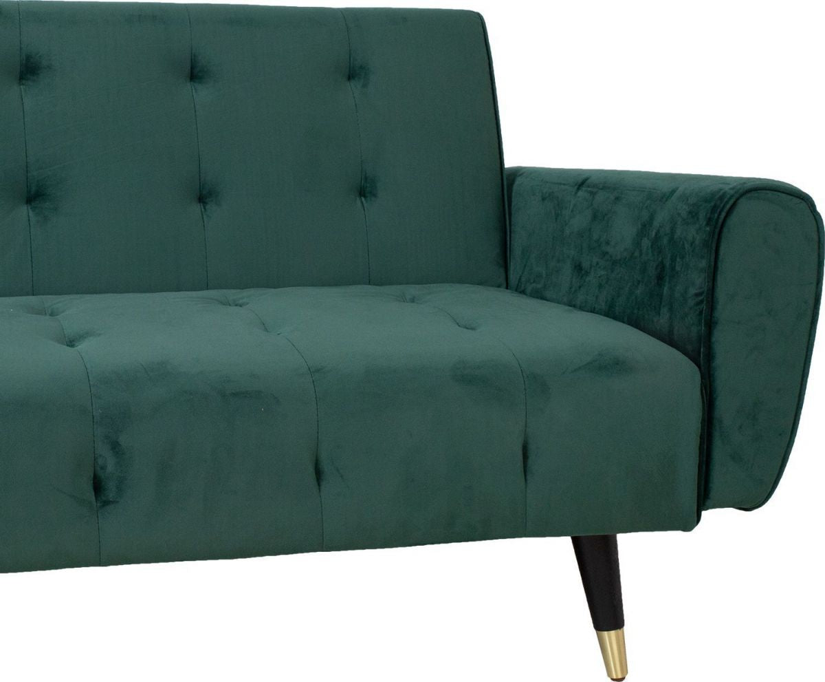 Sleeper Sofa Falun | size: Width: 83cm, Height: 82cm, Depth: 214cm | color: Green | image: 5 | variant: 1012842