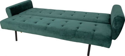 Sleeper Sofa Falun | size: Width: 83cm, Height: 82cm, Depth: 214cm | color: Green | image: 8 | variant: 1012842