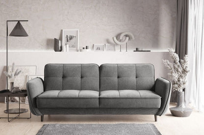 Sleeper Sofa Hinckley 5 | size: Width: 220cm, Height: 83cm, Depth: 90cm | color: Gray | image: 0 | variant: 1013872