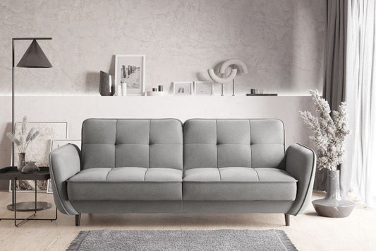 Sleeper Sofa Hinckley 6 | size: Width: 220cm, Height: 83cm, Depth: 90cm | color: Gray | image: 0 | variant: 1013873