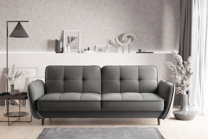 Sleeper Sofa Hinckley 8 | size: Width: 220cm, Height: 83cm, Depth: 90cm | color: Gray | image: 0 | variant: 1013875