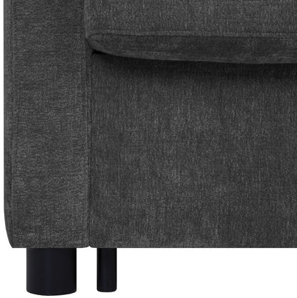 Sleeper Sofa Leana | size: Width: 85cm, Height: 81cm, Depth: 160cm | color: Gray | image: 5 | variant: 1012841