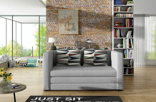 Sleeper Sofa Neva 3 | size: Width: 70cm, Height: 62cm, Depth: 132cm | color: Lima/Sawana | image: 1 | variant: 1017389
