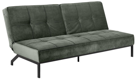 Sleeper Sofa Perugia | size: Length: 95cm, Width: 198cm, Height: 87cm | color: Green | image: 0 | variant: 1018099