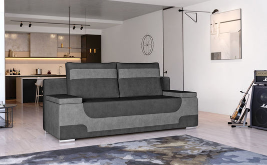 Sleeper Sofa Ragusa 12 | size: Width: 92cm, Height: 73cm, Depth: 200cm | color: Dora | image: 1 | variant: 1017747
