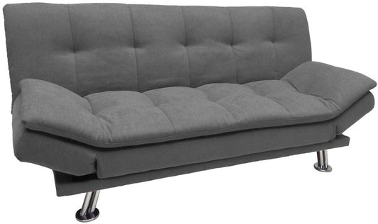 Sleeper Sofa Roxy 2 | size: Width: 189cm, Height: 91cm, Depth: 88cm | color: Gray | image: 1 | variant: 1017586