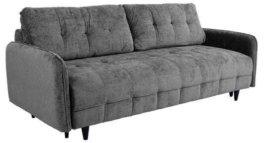 Sleeper Sofa Sarita 3 1 | size: Length: 94cm, Width: 212cm, Height: 85cm | color: Gray | image: 0 | variant: 1018089