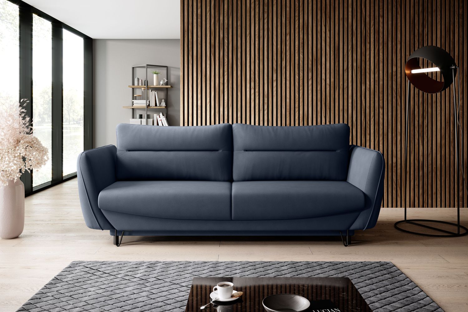 Sleeper Sofa Silva 29 | size: Width: 95cm, Height: 90cm, Depth: 236cm | color: Poco | image: 1 | variant: 1017503