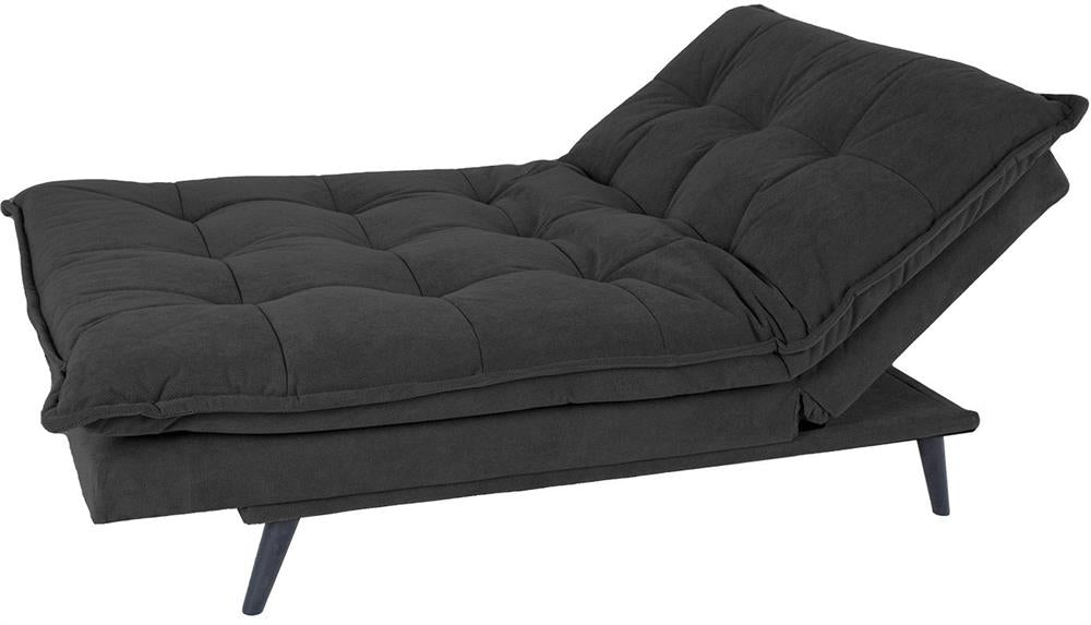 Sleeper Sofa Spry | size: Width: 193cm, Height: 89cm, Depth: 92cm | color: Black | image: 3 | variant: 1002013