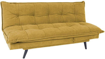 Sleeper Sofa Spry | size: Width: 193cm, Height: 89cm, Depth: 92cm | color: Yellow | image: 2 | variant: 1002012