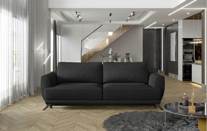 Sleeper Sofa West Chertsey 5 | size: Width: 250cm, Height: 90cm, Depth: 95cm | color: Black | image: 0 | variant: 1013923