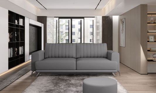 Sleeper Sofa West Nancy 24 | size: Width: 95cm, Height: 90cm, Depth: 250cm | color: Softis | image: 1 | variant: 1017855