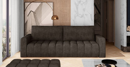 Sleeper Sofa West Orebro 8 | size: Width: 245cm, Height: 85cm, Depth: 97cm | color: Brown | image: 0 | variant: 1013915