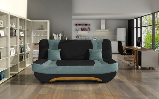 Sleeper Sofa West Woodstock | size: Width: 58cm, Height: 88cm, Depth: 189cm | color: Soro | image: 1 | variant: 1017867