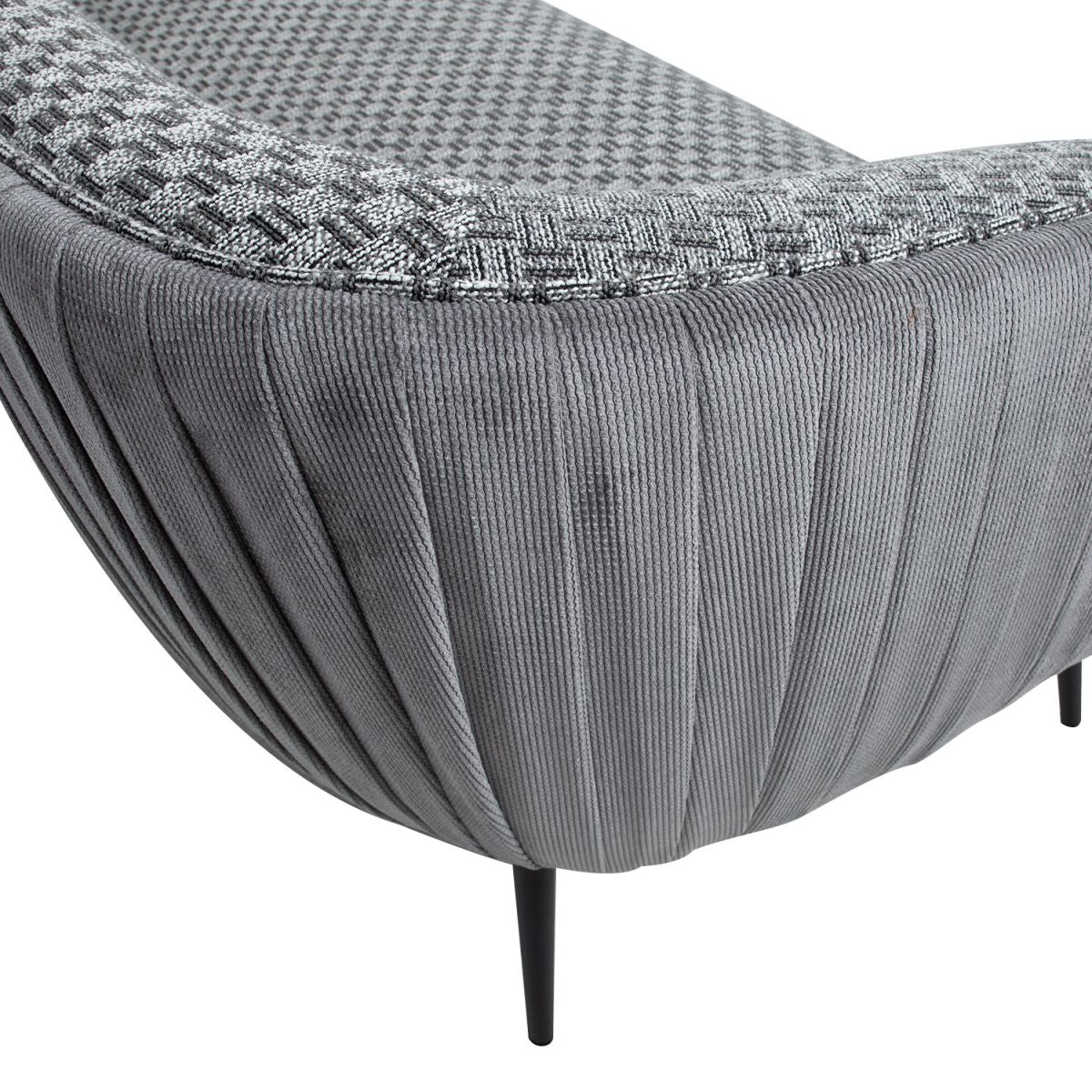 Sofa Accent 1 | size: Width: 179cm, Height: 74cm, Depth: 80cm | color: Gray | image: 5 | variant: 1011731