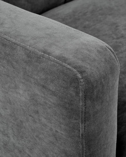 Sofa Armando 1 | size: Width: 192cm, Height: 78cm, Depth: 100cm | color: Gray | image: 5 | variant: 1012605