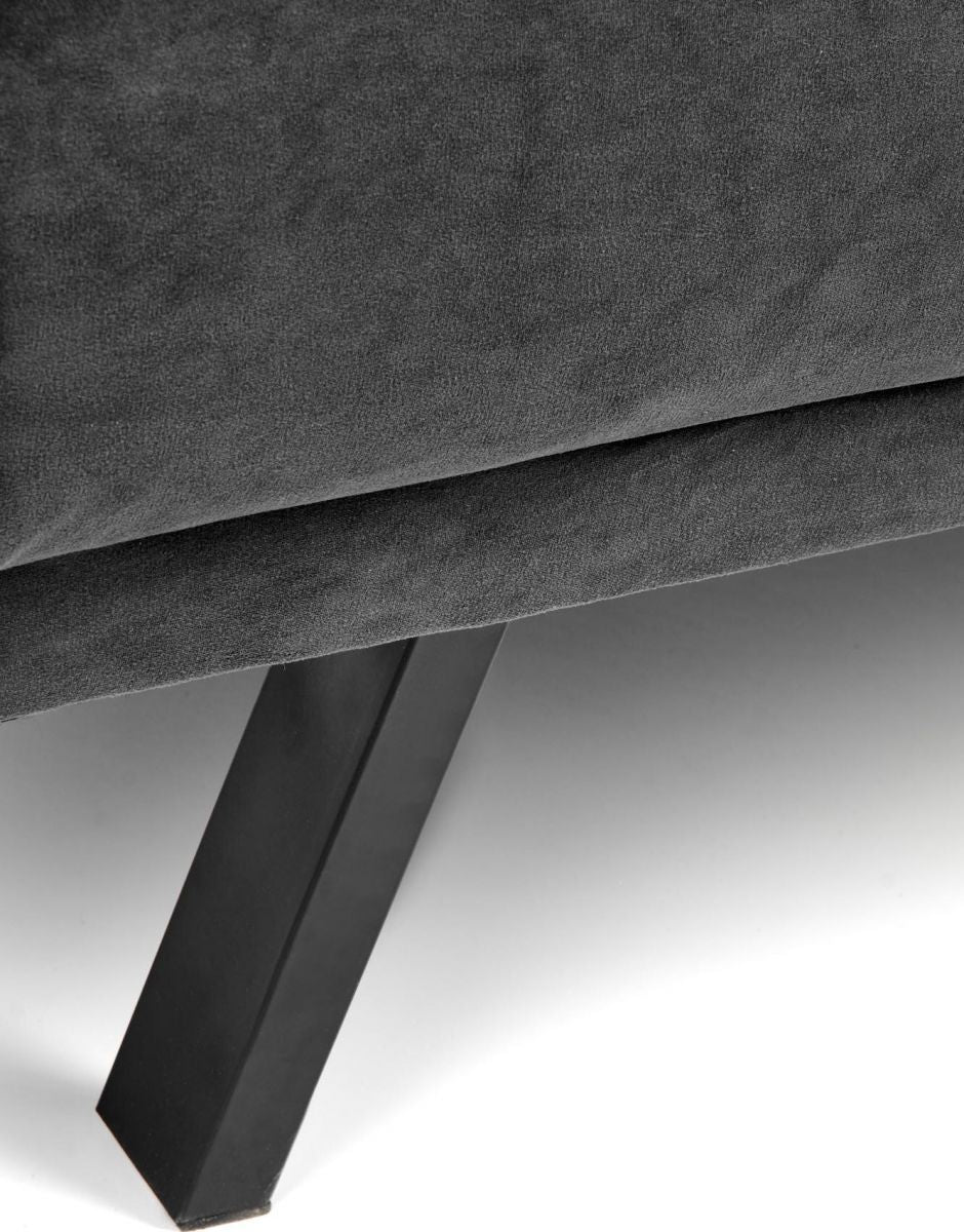 Sofa Armando 1 | size: Width: 192cm, Height: 78cm, Depth: 100cm | color: Gray | image: 6 | variant: 1012605