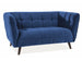 Sofa Castello 2 | size: Width: 145cm, Height: 78cm, Depth: 85cm | color: Blue | image: 1 | variant: 1000175