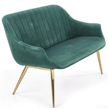 Sofa East Birmingham | size: Width: 132cm, Height: 78cm, Depth: 62cm | color: Green | image: 0 | variant: 1006702