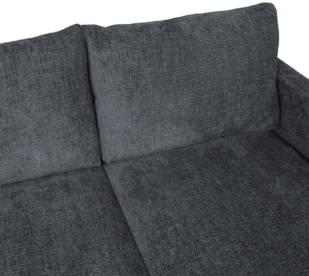 Sofa Linell | size: Width: 159cm, Height: 83cm, Depth: 89cm | color: Gray | image: 4 | variant: 1017596