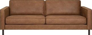 Sofa Lucas 1 | size: Width: 219cm, Height: 81cm, Depth: 90cm | color: Brown | image: 1 | variant: 1012597
