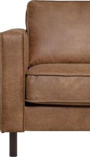 Sofa Lucas 1 | size: Width: 219cm, Height: 81cm, Depth: 90cm | color: Brown | image: 3 | variant: 1012597