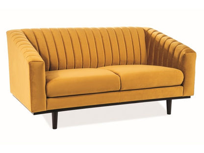 Sofa New York | size: Width: 150cm, Height: 78cm, Depth: 60cm | color: Orange | image: 1 | variant: 1003455