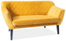 Sofa Seoul | size: Width: 140cm, Height: 76cm, Depth: 54cm | color: Yellow | image: 1 | variant: 1003517