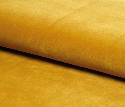 Sofa Seoul | size: Width: 140cm, Height: 76cm, Depth: 54cm | color: Yellow | image: 3 | variant: 1003517