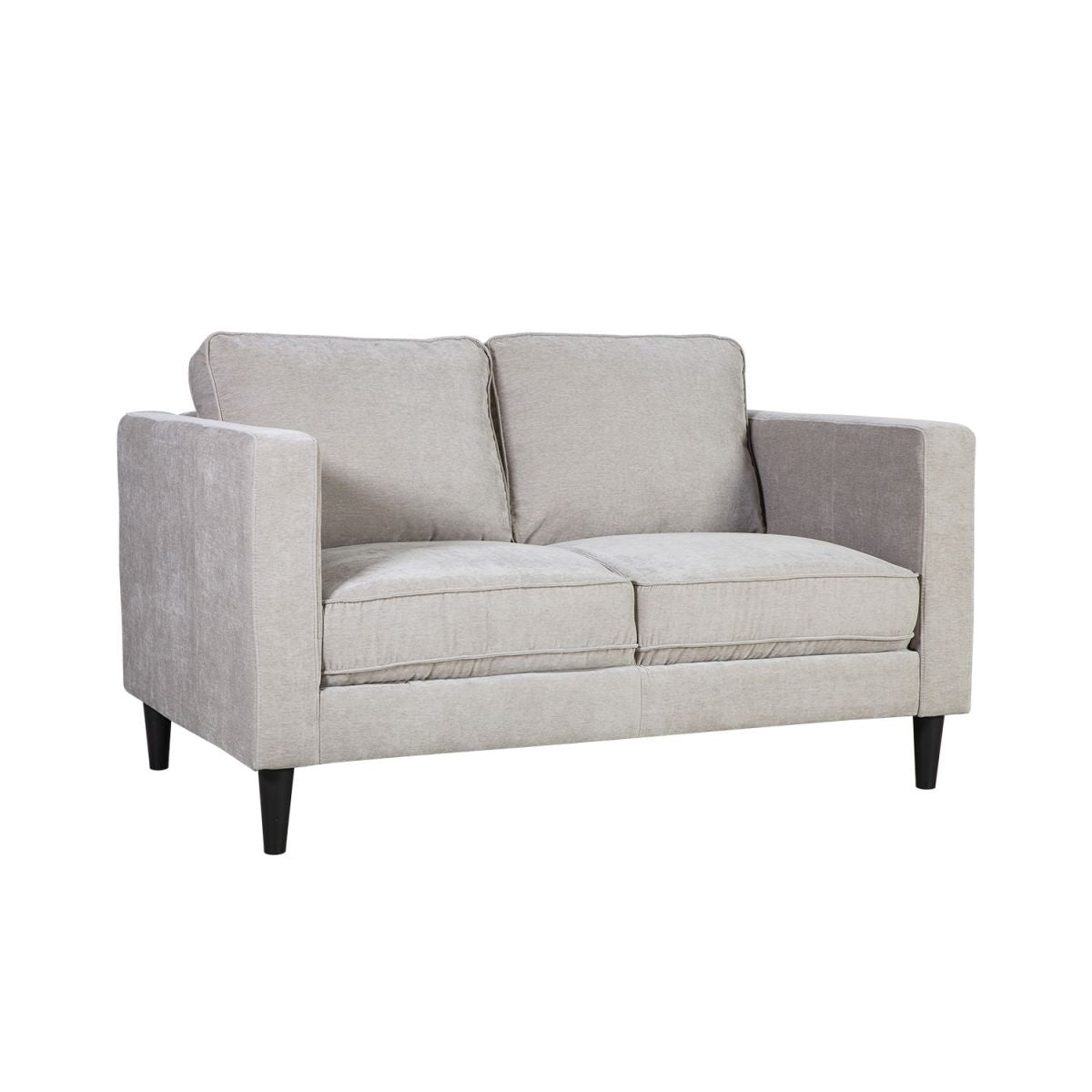 Sofa St Albans | size: Width: 140cm, Height: 84cm, Depth: 82cm | color: Gray | image: 1 | variant: 1000064