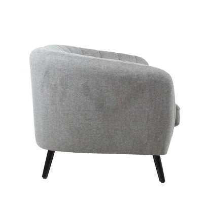 Sofa Stratford | size: Width: 160cm, Height: 76cm, Depth: 88cm | color: Gray | image: 3 | variant: 1005324