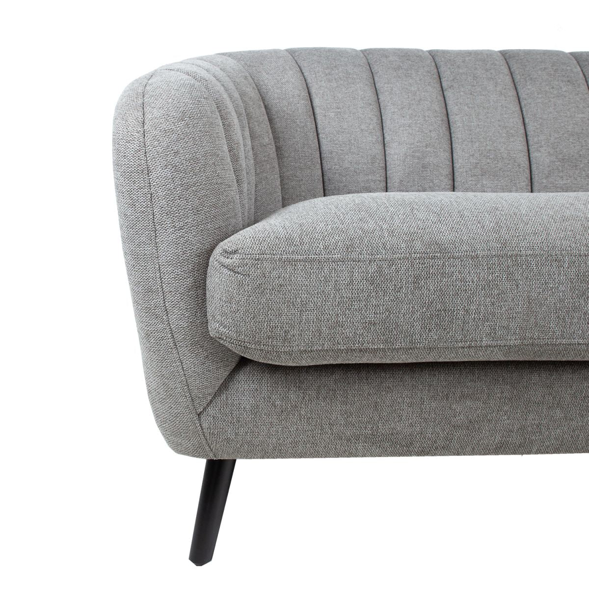 Sofa Stratford | size: Width: 160cm, Height: 76cm, Depth: 88cm | color: Gray | image: 5 | variant: 1005324