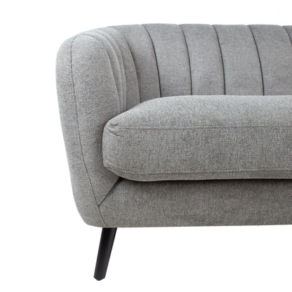 Sofa Stratford | size: Width: 160cm, Height: 76cm, Depth: 88cm | color: Gray | image: 5 | variant: 1005324